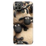 Senada Realme C21Y C25Y ile Uyumlu Kılıf Resimli Desenli Silikon Shaun063323