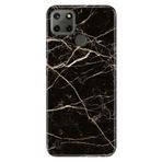 Senada Realme C21Y C25Y ile Uyumlu Kılıf Resimli Desenli Silikon Tokyo Mermer