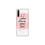 Senada Realme C3 5İ 6İ İle Uyumlu Kılıf Silikon Desenli Tam Koruma Resimli Kapak Let Dream Love