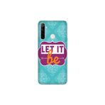 Senada Realme C3 5İ 6İ İle Uyumlu Kılıf Silikon Desenli Tam Koruma Resimli Kapak Let İt Be