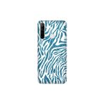Senada Realme C3 5İ 6İ İle Uyumlu Kılıf Silikon Desenli Tam Koruma Resimli Kapak Parıldayan Zebra
