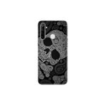 Senada Realme C3 5İ 6İ İle Uyumlu Kılıf Silikon Desenli Tam Koruma Resimli Kapak Skuller