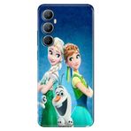 Senada Realme C65 ile Uyumlu Kılıf Desenli Silikon ElsaAnnaOlaf