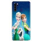 Senada Reeder P13 Blue Max ile Uyumlu Kılıf Resimli Desenli Silikon ElsaAnnaOlaf