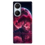 Senada Reeder S19 Max Pro S Edge ile Uyumlu Kılıf Desenli Baskılı Silikon Red World