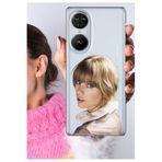Senada Reeder S19 Max Pro S Edge ile Uyumlu Kılıf Şeffaf Silikon Baskılı Taylor