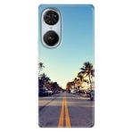 Senada Reeder S19 Max Pro S Edge İle Uyumlu Kılıf Silikon Desenli Kapak Miami Sunset