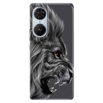 Senada Reeder S19 Max Pro S Edge İle Uyumlu Kılıf Telefon İle Uyumlu Kılıfı Baskılı Kara Aslan