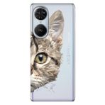 Senada Reeder S19 Max Pro S Edge İle Uyumlu Kılıf Telefon İle Uyumlu Kılıfı Baskılı Kedi Prizma