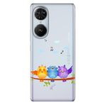 Senada Reeder S19 Max Pro S Edge İle Uyumlu Kılıf Telefon İle Uyumlu Kılıfı Baskılı Kuşlar