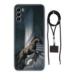 Senada Reeder S19 Max Pro S ile Uyumlu Kılıf Horse Silikon İpli Boyun Askı Aparatı