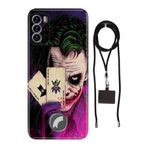 Senada Reeder S19 Max Pro S ile Uyumlu Kılıf JokerRetro Silikon İpli Boyun Askı Aparatı
