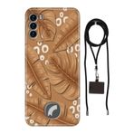 Senada Reeder S19 Max Pro S ile Uyumlu Kılıf Olive Garden Silikon İpli Boyun Askı Aparatı