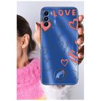 Senada Reeder S19 Max Pro S ile Uyumlu Kılıf S19 Max Pro S Şeffaf Silikon Baskılı Pink Love