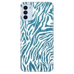 Senada Reeder S19 Max Pro S İle Uyumlu Kılıf Silikon Desenli Resimli Kapak Parıldayan Zebra