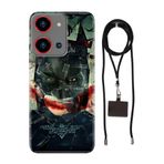 Senada Reeder S19 Max Pro S Zoom ile Uyumlu Kılıf BruceWayne Silikon İpli Boyun Askı Aparatı