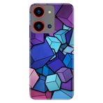 Senada Reeder S19 Max Pro S Zoom İle Uyumlu Kılıf Desenli Silikon 4D Küpler