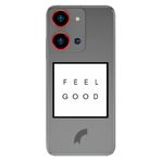 Senada Reeder S19 Max Pro S Zoom İle Uyumlu Kılıf Desenli Silikon Feel Good