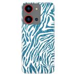 Senada Reeder S19 Max Pro S Zoom İle Uyumlu Kılıf Desenli Silikon Parıldayan Zebra