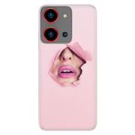 Senada Reeder S19 Max Pro S Zoom İle Uyumlu Kılıf Desenli Silikon Saklı Aşk