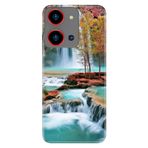 Senada Reeder S19 Max Pro S Zoom İle Uyumlu Kılıf Desenli Silikon Şelale
