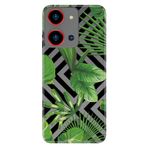 Senada Reeder S19 Max Pro S Zoom İle Uyumlu Kılıf Desenli Silikon Vogue Yaprak