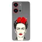 Senada Reeder S19 Max Pro S Zoom İle Uyumlu Kılıf Desenli Silikon Xfridax