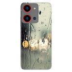 Senada Reeder S19 Max Pro S Zoom İle Uyumlu Kılıf Desenli Silikon Yağmurlu Bir Akşam