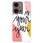 Senada Reeder S19 Max Pro S Zoom İle Uyumlu Kılıf Desenli Silikon Your Year