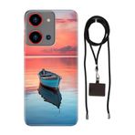 Senada Reeder S19 Max Pro S Zoom ile Uyumlu Kılıf Gidelim Buralardan Silikon İpli Boyun Askı Aparatı