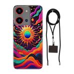 Senada Reeder S19 Max Pro S Zoom ile Uyumlu Kılıf Magic Silikon İpli Boyun Askı Aparatı