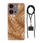 Senada Reeder S19 Max Pro S Zoom ile Uyumlu Kılıf Olive Garden Silikon İpli Boyun Askı Aparatı