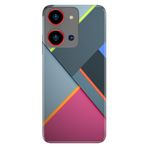 Senada Reeder S19 Max Pro S Zoom İle Uyumlu Kılıf Resimli Baskılı Nano Silikon 6D Renkler