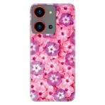 Senada Reeder S19 Max Pro S Zoom İle Uyumlu Kılıf Resimli Baskılı Nano Silikon Çiçekli Sss