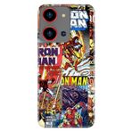 Senada Reeder S19 Max Pro S Zoom İle Uyumlu Kılıf Resimli Baskılı Nano Silikon Çizgi Roman