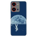 Senada Reeder S19 Max Pro S Zoom İle Uyumlu Kılıf Resimli Baskılı Nano Silikon Clean World
