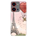 Senada Reeder S19 Max Pro S Zoom İle Uyumlu Kılıf Resimli Baskılı Nano Silikon Eiffel/Paris