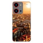 Senada Reeder S19 Max Pro S Zoom İle Uyumlu Kılıf Resimli Baskılı Nano Silikon Galata