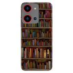 Senada Reeder S19 Max Pro S Zoom İle Uyumlu Kılıf Resimli Baskılı Nano Silikon Kütüphane