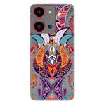 Senada Reeder S19 Max Pro S Zoom İle Uyumlu Kılıf Resimli Baskılı Nano Silikon Mandala Aşk
