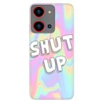 Senada Reeder S19 Max Pro S Zoom İle Uyumlu Kılıf Resimli Baskılı Nano Silikon Shut Up