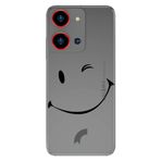 Senada Reeder S19 Max Pro S Zoom İle Uyumlu Kılıf Resimli Baskılı Nano Silikon Smile