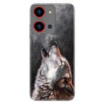Senada Reeder S19 Max Pro S Zoom İle Uyumlu Kılıf Resimli Baskılı Nano Silikon Vahşi Kurt
