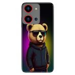 Senada Reeder S19 Max Pro S Zoom ile Uyumlu Kılıf Resimli Desenli Silikon Cool Teddy