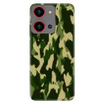 Senada Reeder S19 Max Pro S Zoom ile Uyumlu Kılıf Resimli Desenli Silikon Koyu Kamuflaj