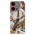 Senada Reeder S19 Max Pro S Zoom ile Uyumlu Kılıf Resimli Desenli Silikon Paris