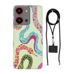 Senada Reeder S19 Max Pro S Zoom ile Uyumlu Kılıf Snakes Silikon İpli Boyun Askı Aparatı