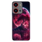 Senada Reeder S19 Max Pro S Zoom ile Uyumlu Kılıf Temalı UV Motifli Silikon Red World