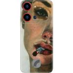 Senada Reeder S19 Max Pro S Zoom Kılıf Desenli Baskılı Tpu Rubber Kapak Cool Portre - 001-Renkli