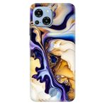 Senada Reeder S23 Pro Max ile Uyumlu Kılıf Resimli Desenli Silikon Lounge Mermer